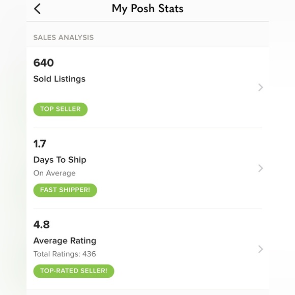 Meet your Posher, Erica 🇬🇧🇮🇪🇺🇸🫶🏻 - Picture 9 of 15